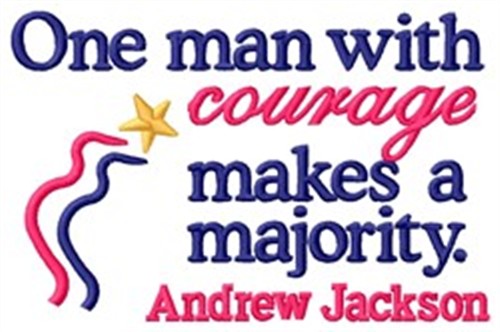 Andrew Jackson Machine Embroidery Design