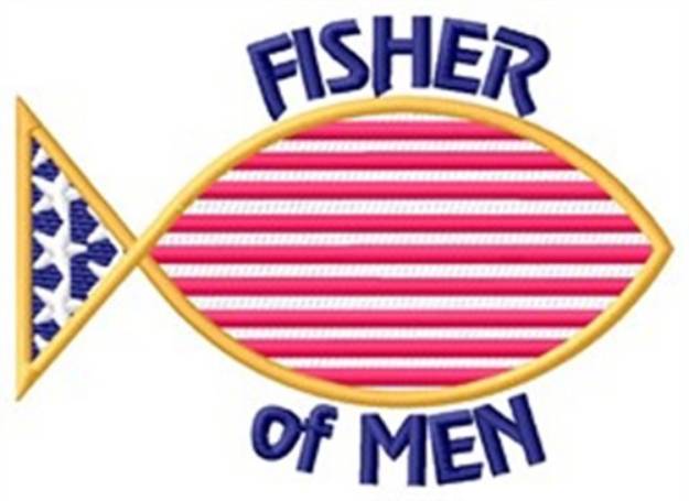 Picture of Fisher Of Men Machine Embroidery Design