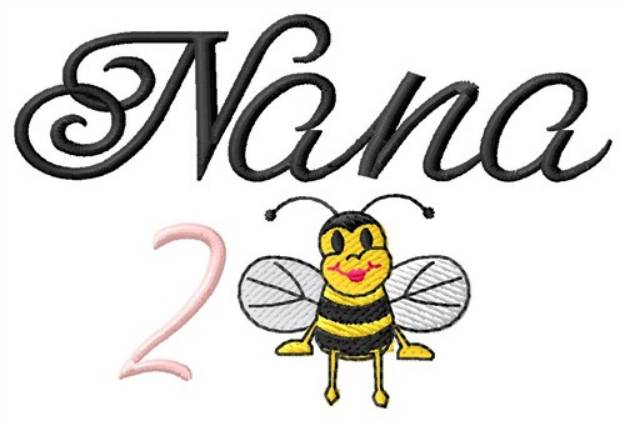 Picture of Nana To Bee Machine Embroidery Design