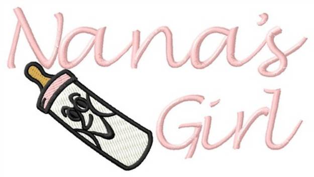 Picture of Nanas Girl Machine Embroidery Design