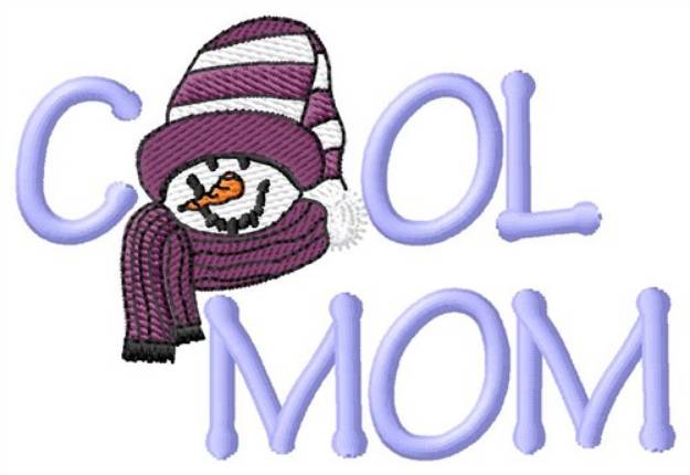 Picture of Cool Mom Machine Embroidery Design