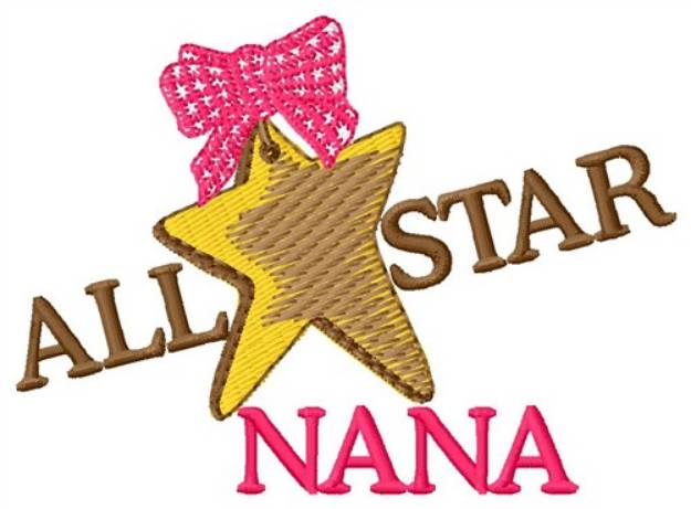 Picture of Nana Machine Embroidery Design