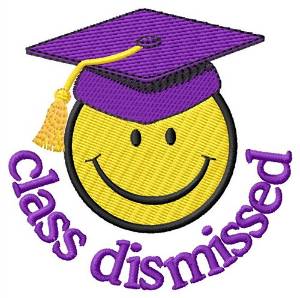 Picture of Class Dismissed Machine Embroidery Design