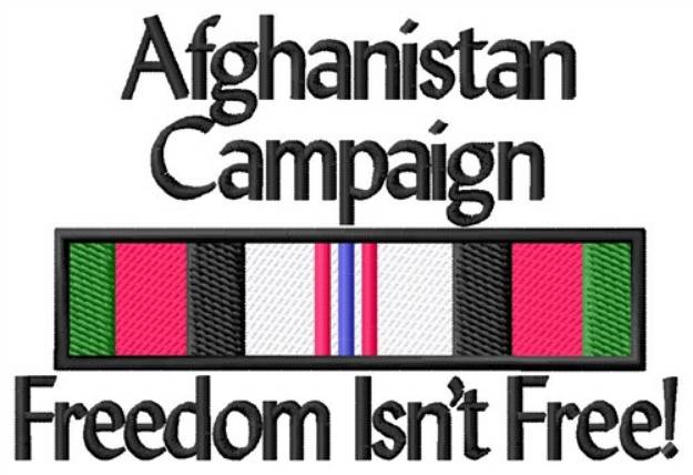 Picture of Freedom is not Free Machine Embroidery Design