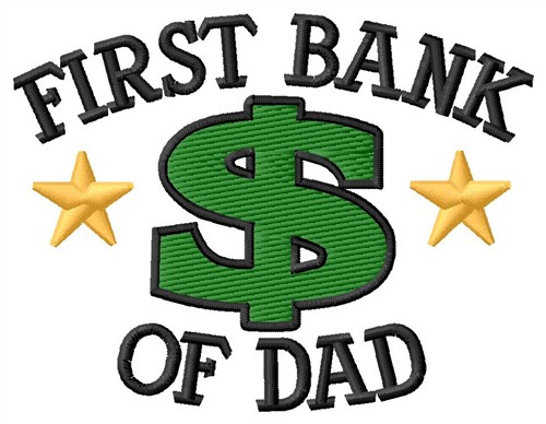 First Bank Machine Embroidery Design