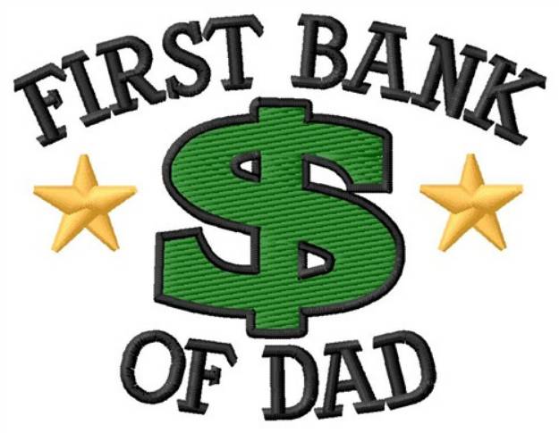 Picture of First Bank Machine Embroidery Design
