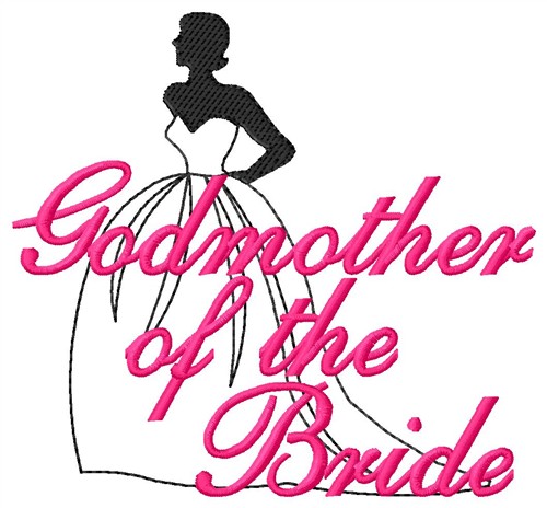 Godmother Machine Embroidery Design
