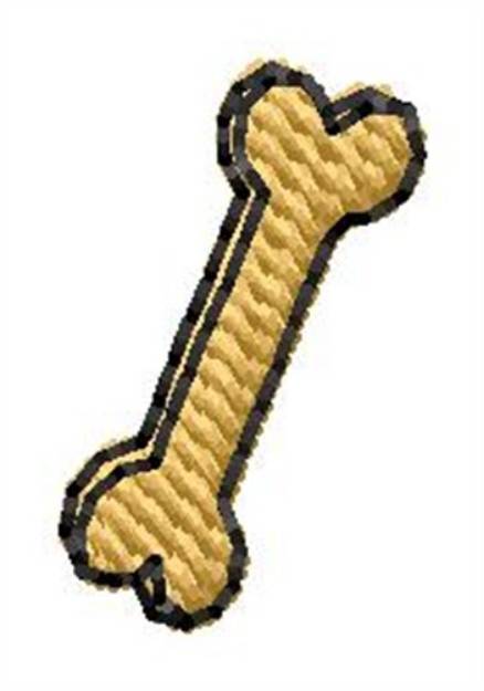 Picture of Bone Number 1 Machine Embroidery Design