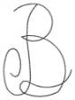 Picture of Craft Letter B Machine Embroidery Design