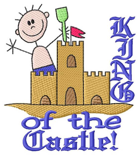 Picture of King Of The Castle Machine Embroidery Design