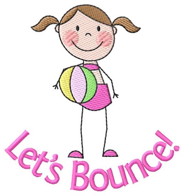 Picture of Lets Bounce Machine Embroidery Design