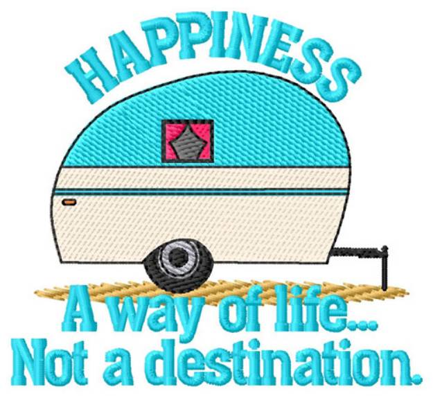 Picture of Happiness Machine Embroidery Design