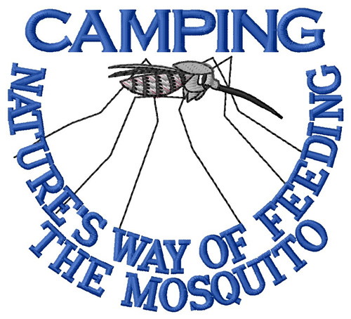 Mosquito Machine Embroidery Design
