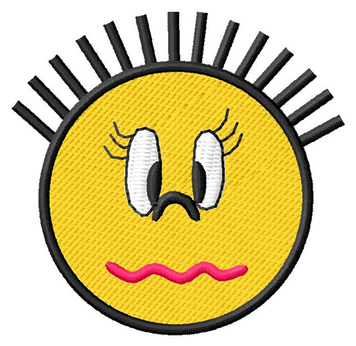 Silly Face Machine Embroidery Design