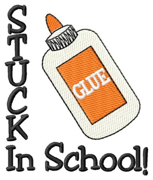 Picture of Stuck In School Machine Embroidery Design