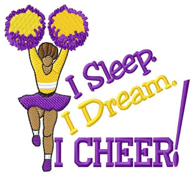 Picture of I Cheer Machine Embroidery Design