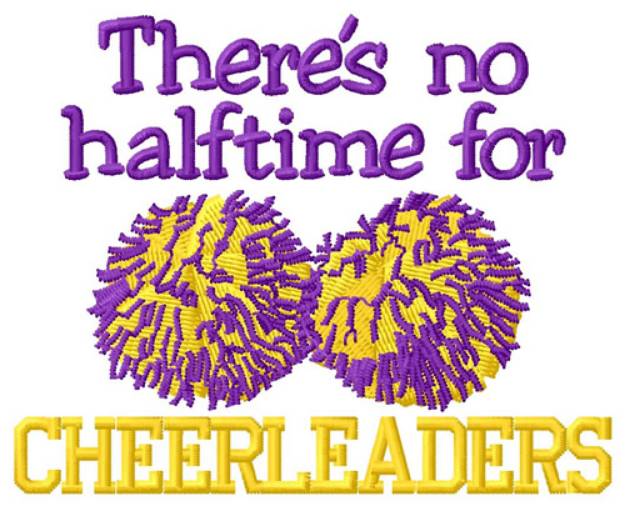 Picture of No Halftime Machine Embroidery Design