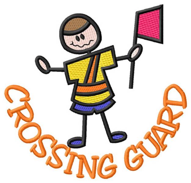Picture of Crossing Guard Machine Embroidery Design