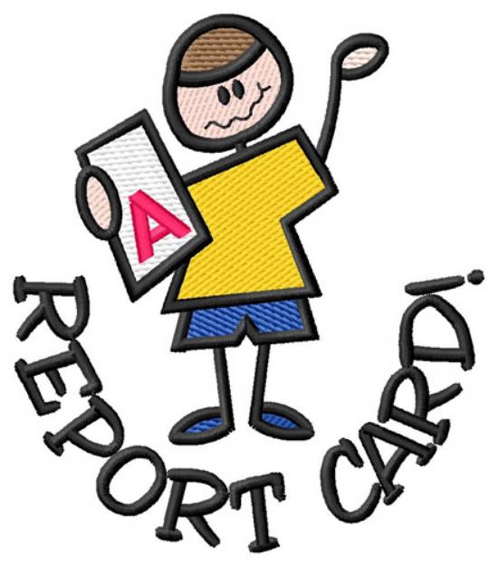 Picture of Report Card Machine Embroidery Design