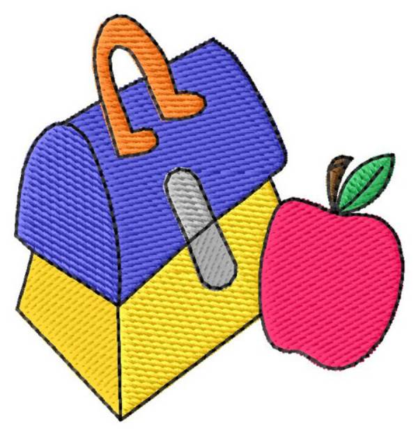 Picture of Lunch Box Machine Embroidery Design