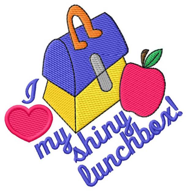 Picture of Shiny Lunchbox Machine Embroidery Design