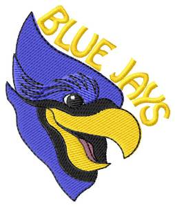 Picture of Blue Jays Machine Embroidery Design