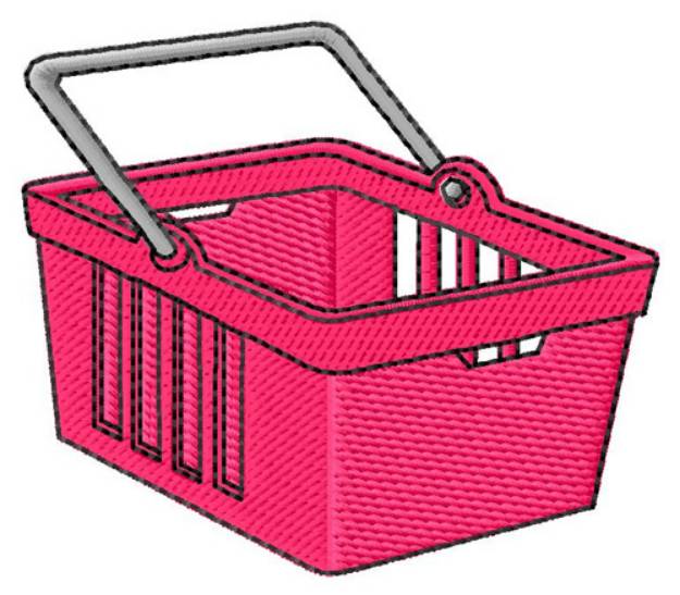 Picture of Shopping Basket Machine Embroidery Design