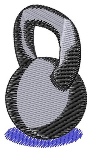 Picture of Kettlebell Machine Embroidery Design