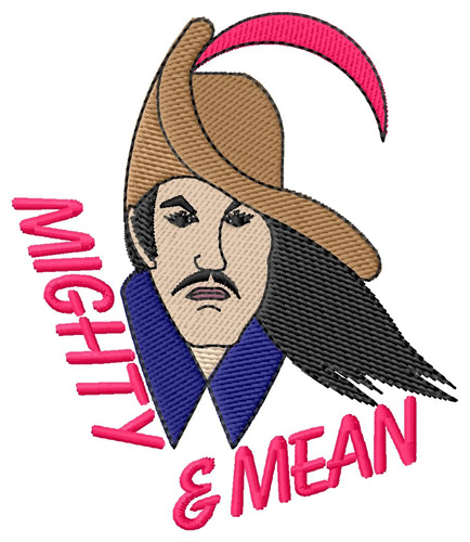 Mighty & Mean Machine Embroidery Design