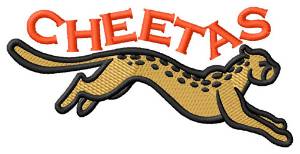 Picture of Cheetahs Machine Embroidery Design