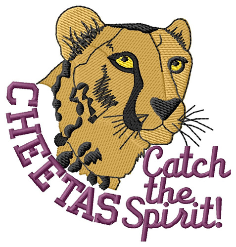 Catch the Spirit! Machine Embroidery Design