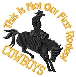 Picture of Not Our First Rodeo Machine Embroidery Design