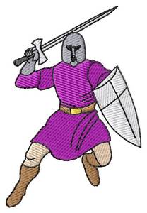 Picture of Crusader Machine Embroidery Design