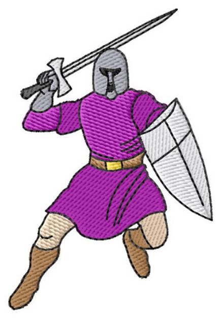 Picture of Crusader Machine Embroidery Design