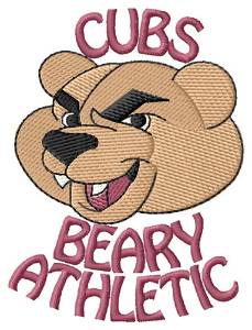 Picture of Beary Athletic Machine Embroidery Design