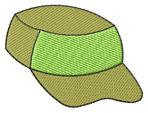 Cadet Hat Machine Embroidery Design