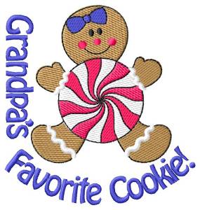 Picture of Grandpas Cookie Machine Embroidery Design