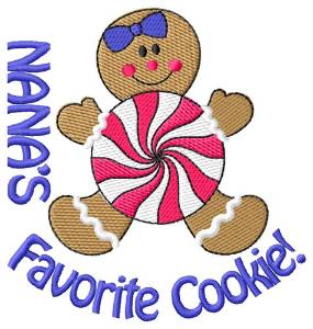 Picture of Nanas Cookie Machine Embroidery Design