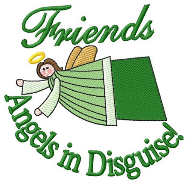 Picture of Friends are Angles Machine Embroidery Design