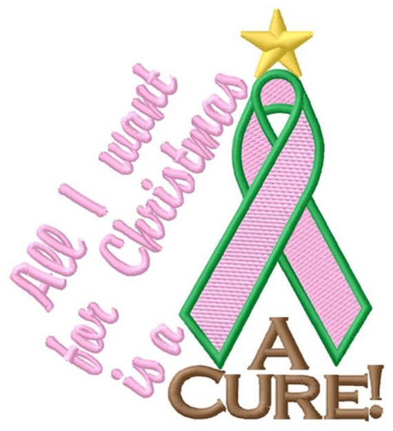 Picture of A Cure Machine Embroidery Design