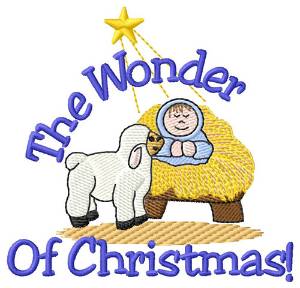 Picture of The Wonder of Christmas Machine Embroidery Design