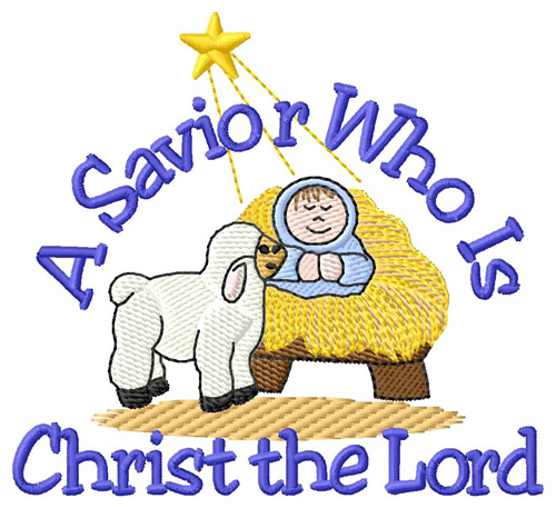 Savior Christ the Lord Machine Embroidery Design