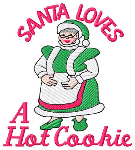 Picture of A Hot Cookie Machine Embroidery Design