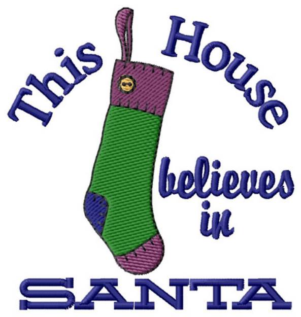 Picture of This House Believes Machine Embroidery Design