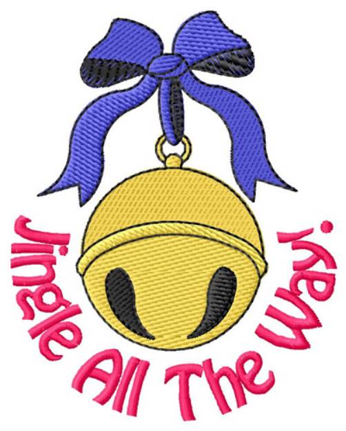 Picture of Jingle All the Way Machine Embroidery Design