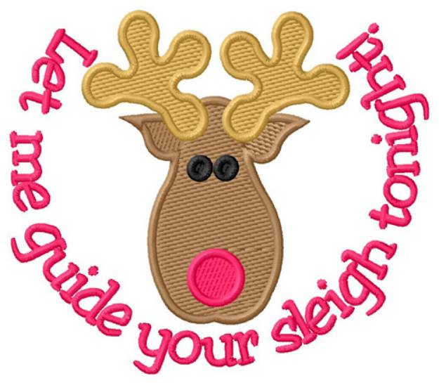 Picture of Guide Your Sleigh Machine Embroidery Design
