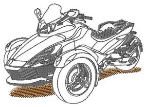Picture of Spyder Machine Embroidery Design