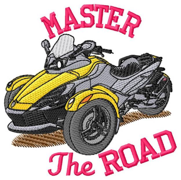 Picture of Master The Road Machine Embroidery Design