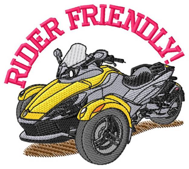 Picture of Rider Friendly Machine Embroidery Design