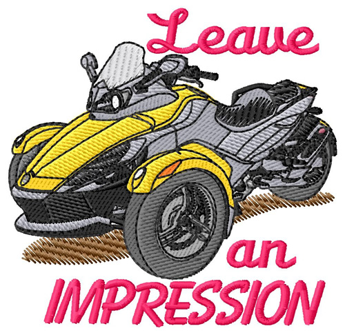 Leave An Impression Machine Embroidery Design